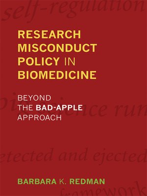 cover image of Research Misconduct Policy in Biomedicine